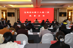 宝鸡市妇联召开第十八届三次执委会议