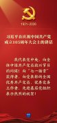 习近平在庆祝中国共产党成立105周年大会上的